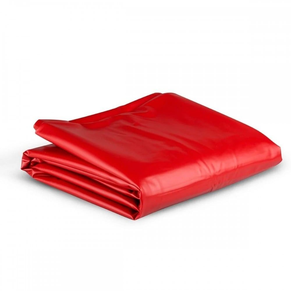 Простирадло поліуретанова Vinyl Sheet червона, 200*232