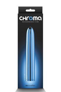 Класичний вібратор NS Novelties Chroma блакитний