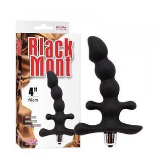 Физиологический&nbsp;массажер&nbsp;простаты&nbsp;Chisa Black&nbsp;Mont Silicone, черный