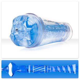Мастурбатор в колбе Fleshlight Flight Commander Smooth Case, прозрачный
