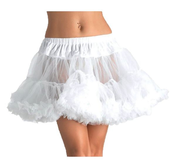 Белая многослойная юбка Leg Avenue O/S