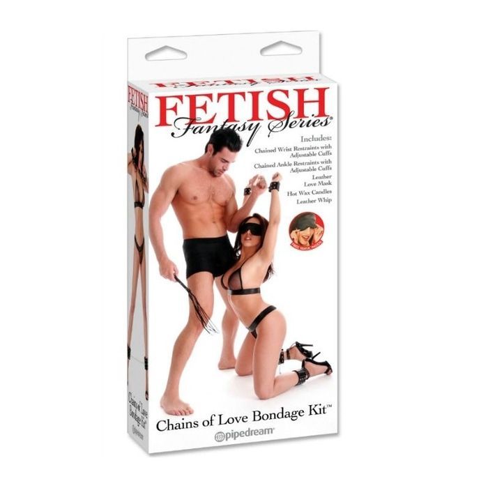Набор для бондажа Pipedream Fetish Fantasy Series черный