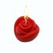 Низькотемпературна свічка Lockink у вигляді троянди, червона