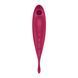 Вибратор с волновой стимуляцией Satisfyer Twirling Pro+ с приложением, красный