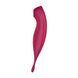 Вибратор с волновой стимуляцией Satisfyer Twirling Pro+ с приложением, красный
