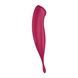 Вібратор із хвильовою стимуляцією Satisfyer Twirling Pro+ з додатком, червоний