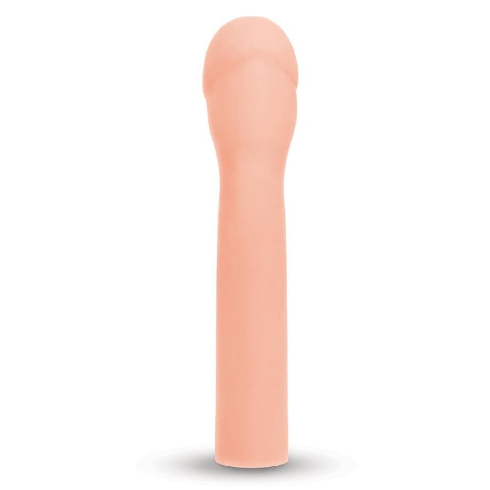 Насадка на пенис Size-Up Penis Extender гладкая, бежевая