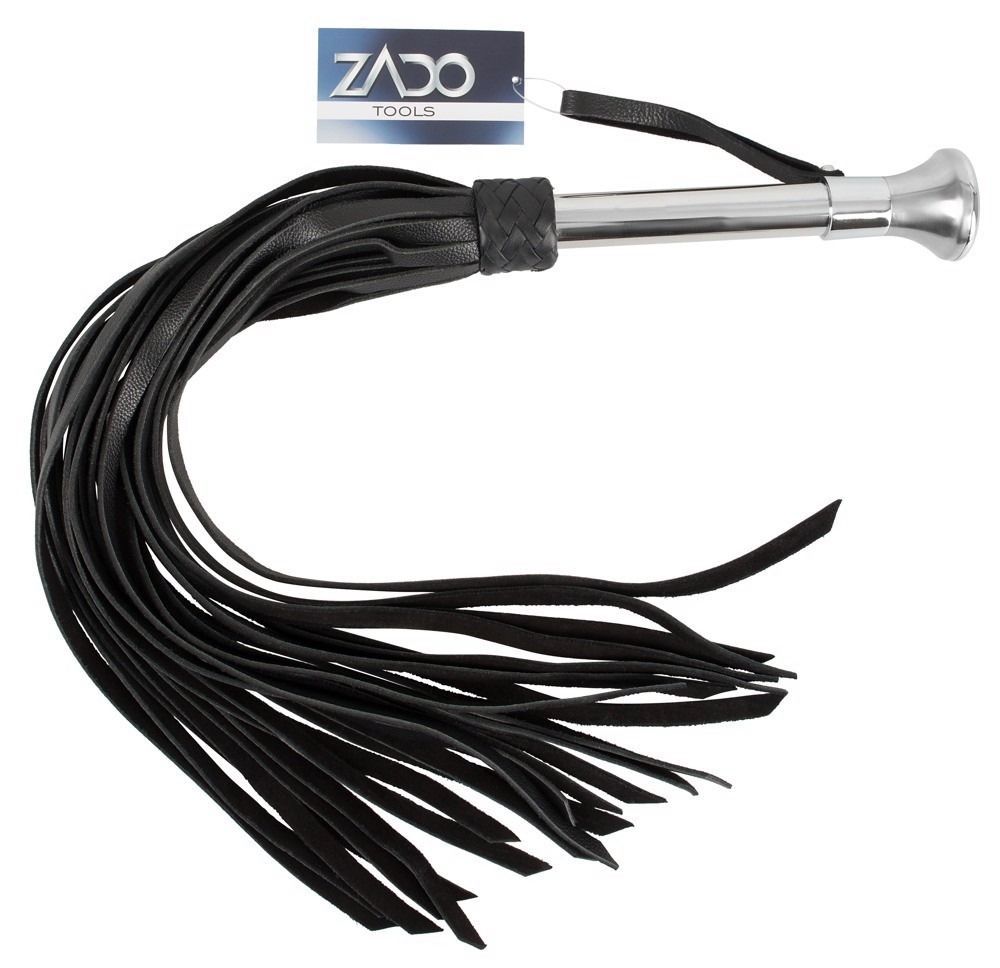 Кнут с металлической ручкой Zado Tools, кожа