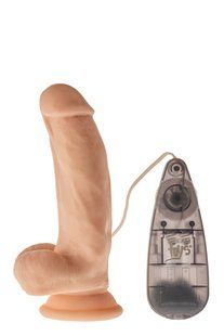 Вібратор із присоскою Dream Toys MR.DIXX BRAVE BOSS 6,9' VIBRATING DILDO