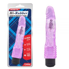 Вібромасажер Chisa Jelly Hi - Rubber, Pink, Фіолетовий