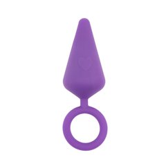 CH86489 Анальная пробка Candy Plug M-Purple
