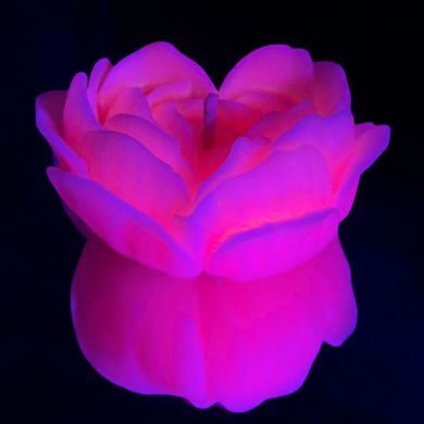 Свеча люминисцентная низкотемпературная GlowKink персиковая, М