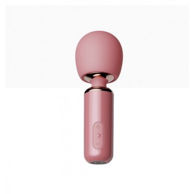 Вибратор-микрофон Qingnan 5 Powerful Mini Wand Massager, рожевий