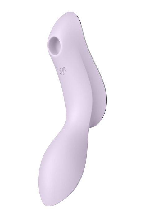 Двойной вибратор с вакуумной стимуляцией Satisfyer Curvy Trinity 2 сиреневый