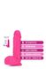 Фаллоимитатор реалистичный двойной плотности Neo Blush, на присоске, розовый, 20 х 4.5 см