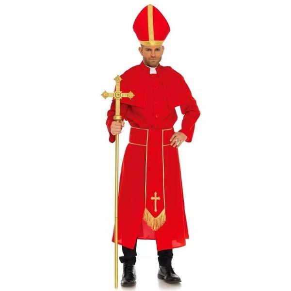 Костюм Кардинал мужской Leg Avenue Costume Cardinal Red ML
