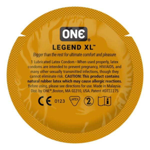 Презервативи One Legend XL Різні картинки, 5 штук
