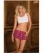 Юбка школьницы SCHOOLGIRL MINI SKIRT PINK, M