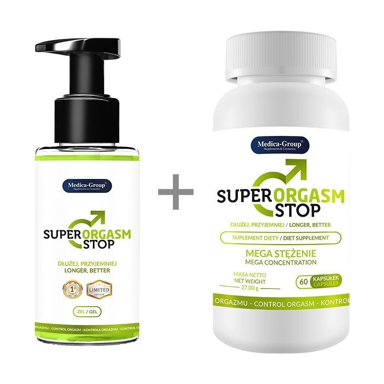 Капсули для затримання еякуляції Medica Group Super Orgasm Stop, 60 капсул