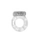Эрекционное кольцо Medica-Group Vibration Ring с вибрацией, прозрачный