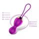 Вагинальные шарики Vibrating Silicone Kegel Balls USB 7 Function Фиолетовый