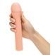 Насадка на пенис Size-Up Penis Extender гладкая, бежевая