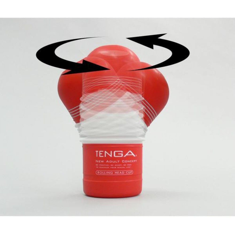 Мастурбатор&nbsp;Tenga&nbsp;Rolling&nbsp;Head&nbsp;Cup&nbsp;с&nbsp;интенсивной&nbsp;стимуляцией&nbsp;головки