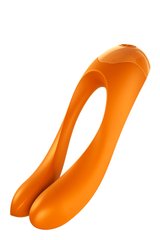 T360137 Універсальний міні вібратор Satisfyer Candy Cane orange, Оранжевый