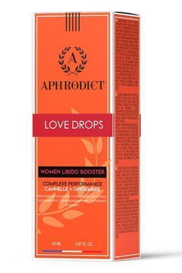 Краплі збуджуючі RUF Aphrodict Love Drops для жінок та чоловіків, 20 мл