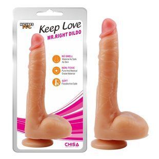 Фаллоимитатор&nbsp;Chisa Keep&nbsp;Love&nbsp;Deep&nbsp;Mr&nbsp;Righ на присоске