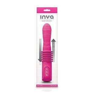 Вибратор с поступающими движениями INYA DEEP STROKER PINK