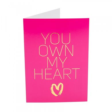 Подарочная открытка с набором Сашетов плюс конверт Kama Sutra You Own My Heart