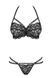 Комплект Obsessive Joylace 2 предмета S/M