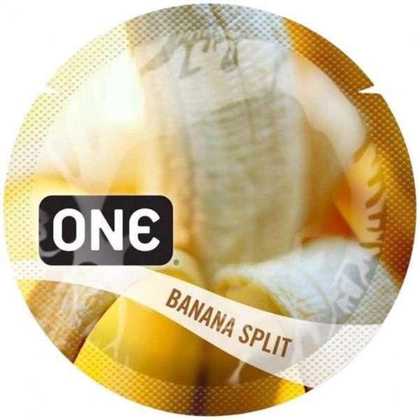 Презерватив One FlavorWaves банановый вкус ( Цена за 5 шт)