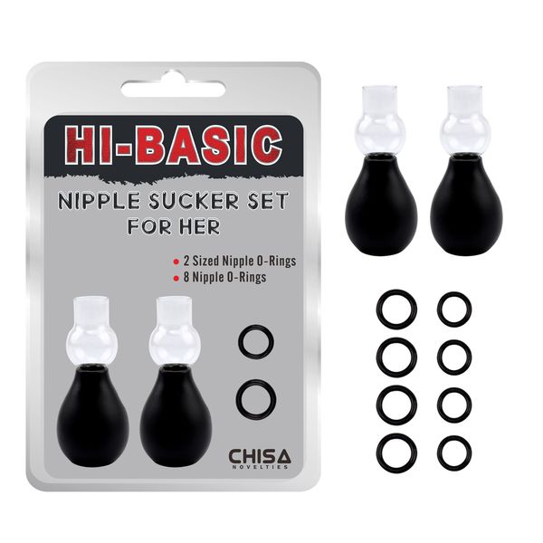 Ваккумные стимуляторы для сосков Chisa Hi Basic Nipple Sucker Set For Her