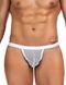 Стринги мужские Star Night в сеточку, белые, XS-M