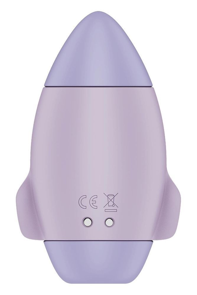 Вібратор Satisfyer Mission Control з вакуумною стимуляцією клітора, фіолетовий