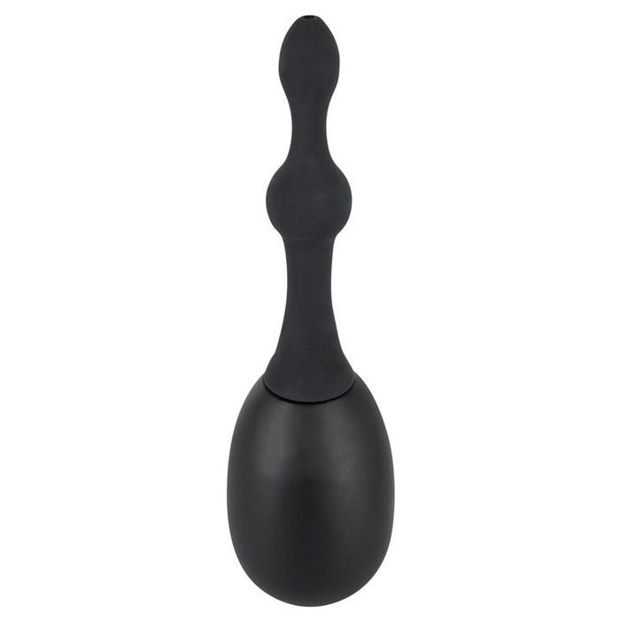 Анальний душ із медичного силікону Black Velvets Douche, чорний, Small