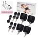 Фиксаторы для кровати Romfun Bindings Restraint Kit с маской на глаза в наборе, черный