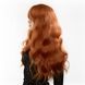 Парик длинный волнистый с челкой Fetish Hair рыжий, 60 см