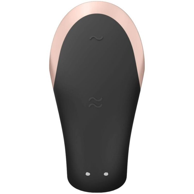 Люксовый смарт вибратор для пар Satisfyer DOUBLE LOVE черный