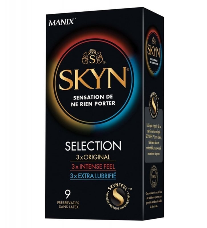Презервативи безлатексні SKYN Selection (ціна за пачку 9 шт.)