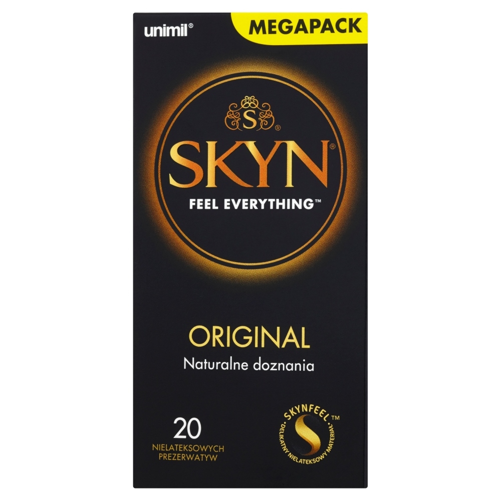 Презервативи SKYN ORIGINAL безлатексні (поліізопрен), 20 шт